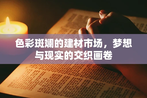 色彩斑斓的建材市场，梦想与现实的交织画卷