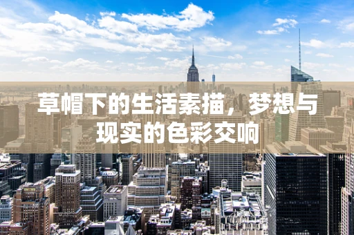 草帽下的生活素描，梦想与现实的色彩交响