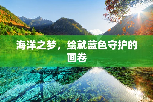 海洋之梦，绘就蓝色守护的画卷