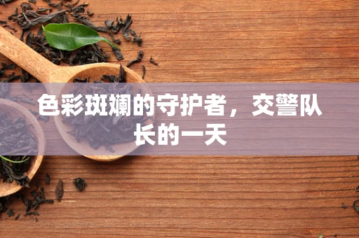 色彩斑斓的守护者，交警队长的一天