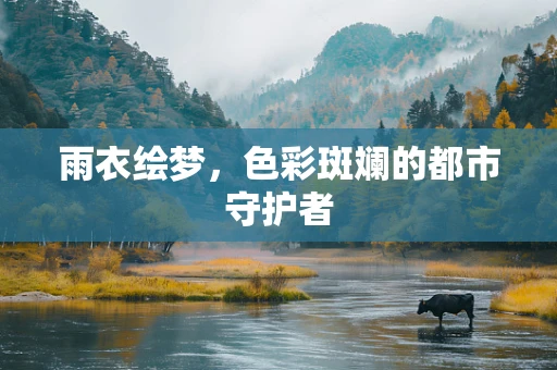 雨衣绘梦，色彩斑斓的都市守护者