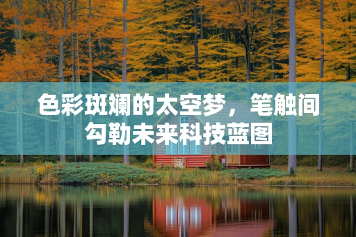 色彩斑斓的太空梦，笔触间勾勒未来科技蓝图