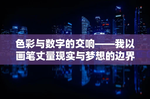 色彩与数字的交响——我以画笔丈量现实与梦想的边界