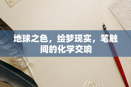 地球之色，绘梦现实，笔触间的化学交响