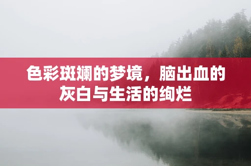 色彩斑斓的梦境，脑出血的灰白与生活的绚烂