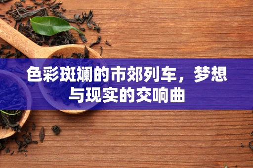 色彩斑斓的市郊列车，梦想与现实的交响曲