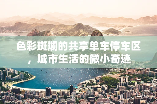色彩斑斓的共享单车停车区，城市生活的微小奇迹