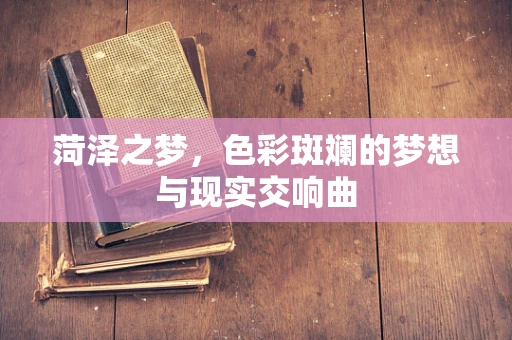 菏泽之梦，色彩斑斓的梦想与现实交响曲