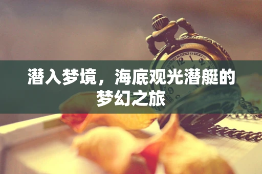 潜入梦境，海底观光潜艇的梦幻之旅