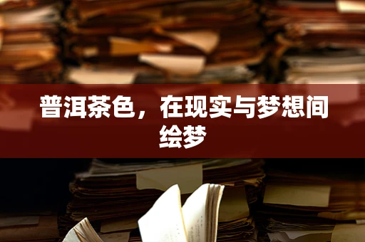 普洱茶色，在现实与梦想间绘梦