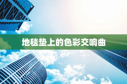 地毯垫上的色彩交响曲