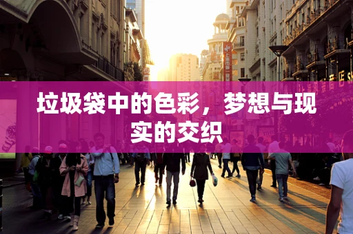 垃圾袋中的色彩，梦想与现实的交织