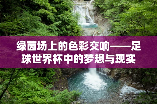 绿茵场上的色彩交响——足球世界杯中的梦想与现实