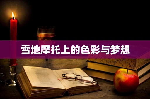 雪地摩托上的色彩与梦想