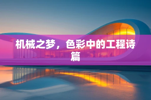 机械之梦，色彩中的工程诗篇