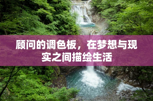 顾问的调色板，在梦想与现实之间描绘生活