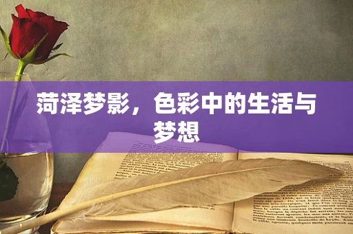菏泽梦影，色彩中的生活与梦想