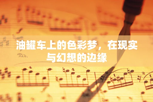 油罐车上的色彩梦，在现实与幻想的边缘