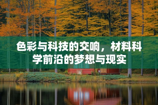色彩与科技的交响，材料科学前沿的梦想与现实