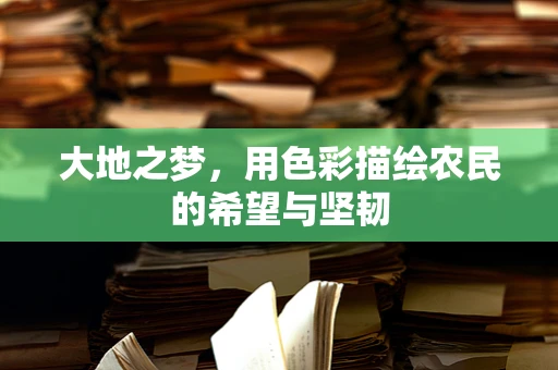 大地之梦，用色彩描绘农民的希望与坚韧
