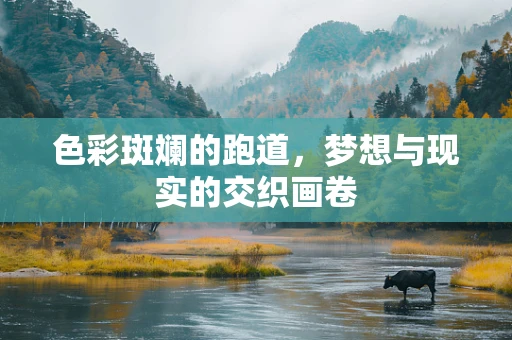 色彩斑斓的跑道，梦想与现实的交织画卷