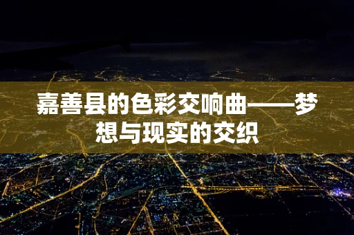 嘉善县的色彩交响曲——梦想与现实的交织