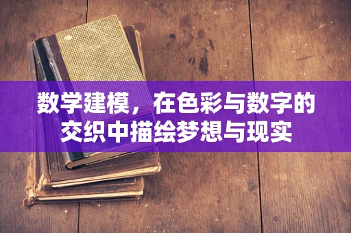 数学建模，在色彩与数字的交织中描绘梦想与现实