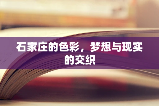 石家庄的色彩，梦想与现实的交织