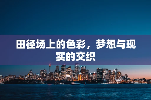 田径场上的色彩，梦想与现实的交织