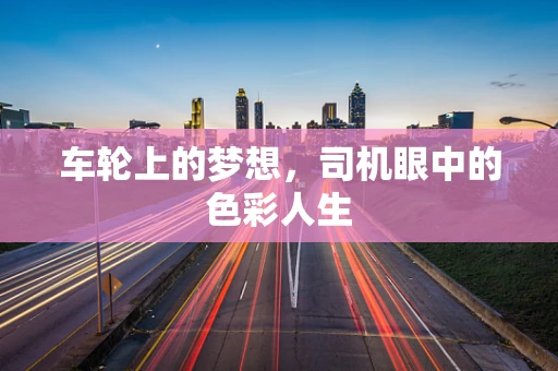 车轮上的梦想，司机眼中的色彩人生