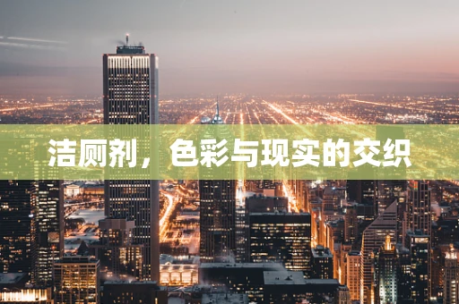 洁厕剂，色彩与现实的交织