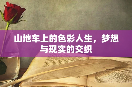 山地车上的色彩人生，梦想与现实的交织