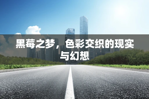 黑莓之梦，色彩交织的现实与幻想