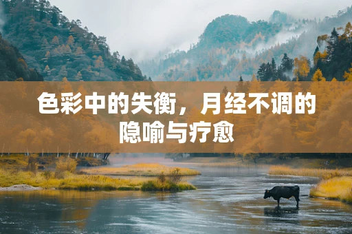 色彩中的失衡，月经不调的隐喻与疗愈