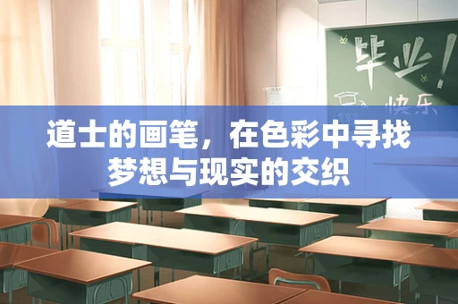 道士的画笔，在色彩中寻找梦想与现实的交织