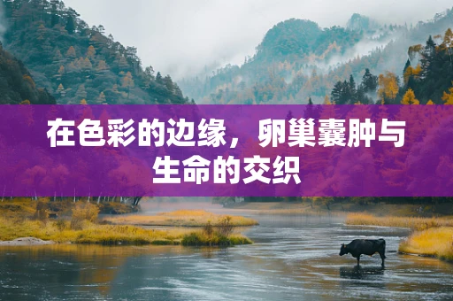 在色彩的边缘，卵巢囊肿与生命的交织