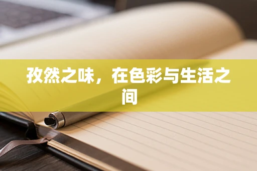 孜然之味，在色彩与生活之间