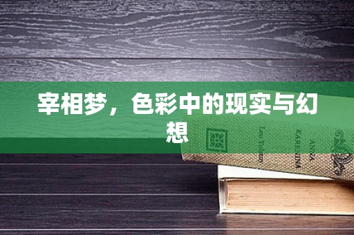 宰相梦，色彩中的现实与幻想