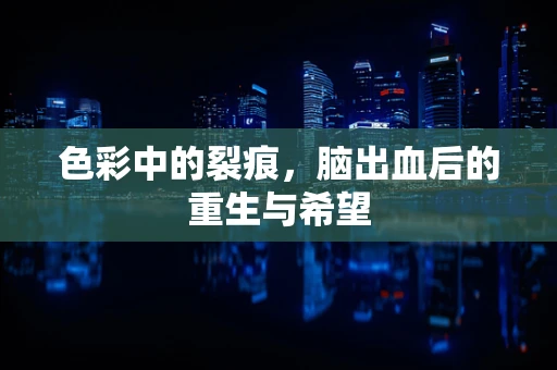 色彩中的裂痕，脑出血后的重生与希望