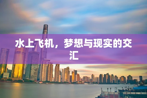 水上飞机，梦想与现实的交汇