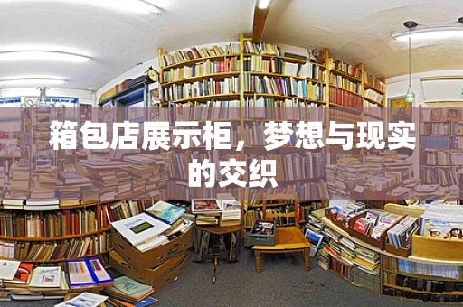 箱包店展示柜，梦想与现实的交织