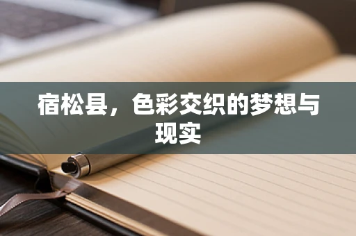 宿松县，色彩交织的梦想与现实