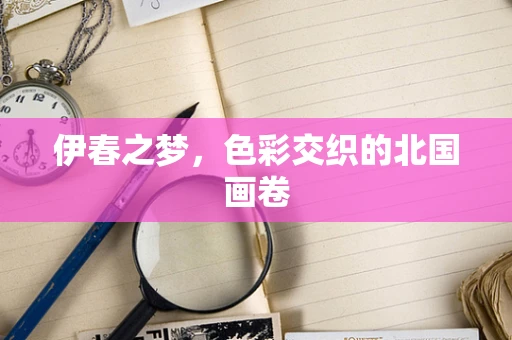 伊春之梦，色彩交织的北国画卷