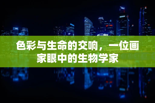 色彩与生命的交响，一位画家眼中的生物学家