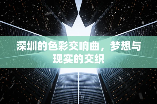 深圳的色彩交响曲，梦想与现实的交织