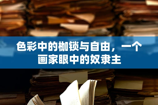色彩中的枷锁与自由，一个画家眼中的奴隶主