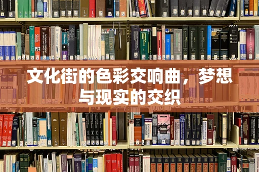 文化街的色彩交响曲，梦想与现实的交织