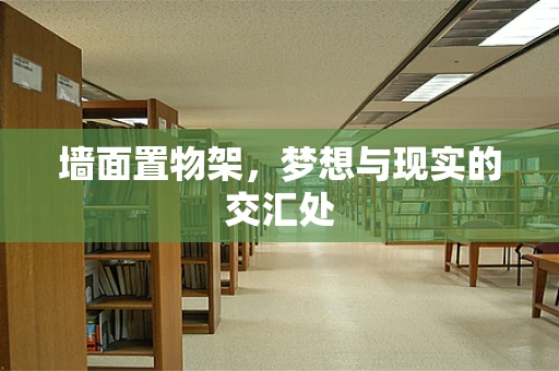 墙面置物架，梦想与现实的交汇处