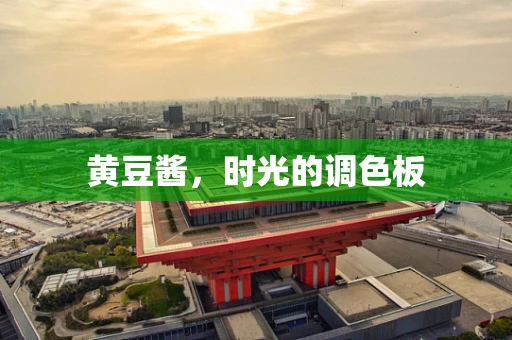 黄豆酱，时光的调色板