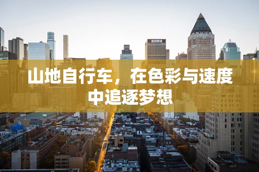 山地自行车，在色彩与速度中追逐梦想